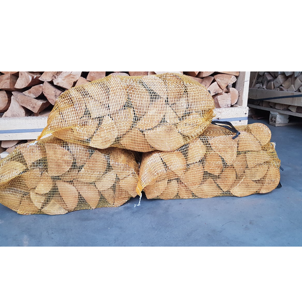 Birch without bark in 40 l bags