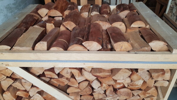 Birch without bark 1 RM crates photo 2